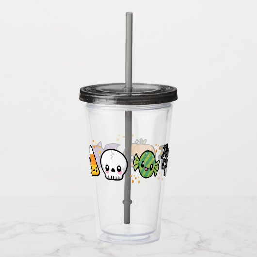 Halloween-behandelingen Acryl Drinkbeker (Rechts)