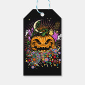 Halloween-behandelingen Cadeaulabel (Achterkant)