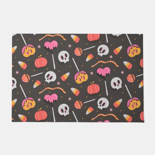 Halloween-behandelingen Deurmat (Voorkant)