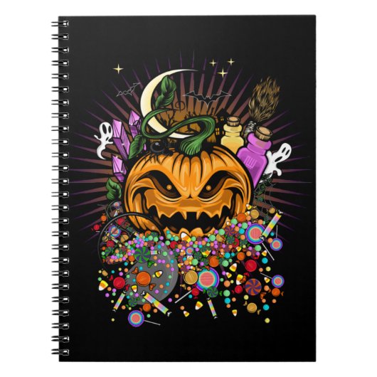 Halloween-behandelingen Notitieboek (Voorkant)