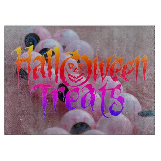 Halloween-behandelingen Snijplank (Voorkant)