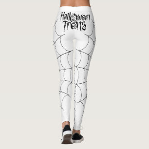 Halloween-behandelingen, spinnen en internet leggings
