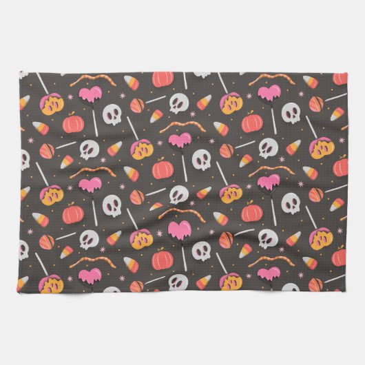 Halloween-behandelingen Theedoek (Horizontaal)