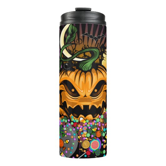 Halloween-behandelingen Thermosbeker (Voorkant)