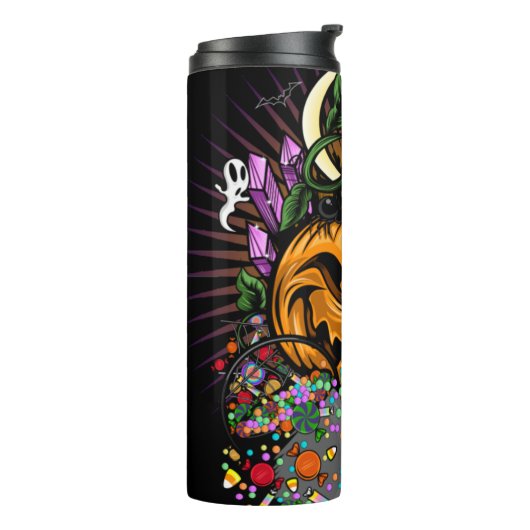 Halloween-behandelingen Thermosbeker (Gedraaid links)