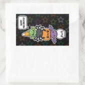 Halloween behandelt sticker (Tas)