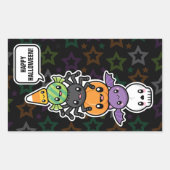 Halloween behandelt sticker (Voorkant)