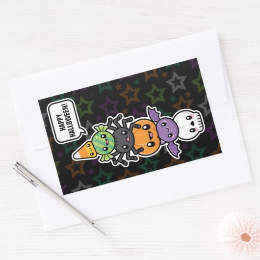 Halloween behandelt sticker (Envelop)