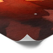 Halloween Belgische Malinoi Met Pompoenen Griezele Poster (Hoek)