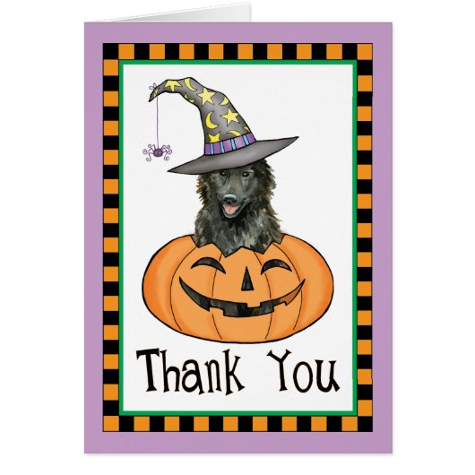 Halloween Belgium Sheepdog (Voorkant)