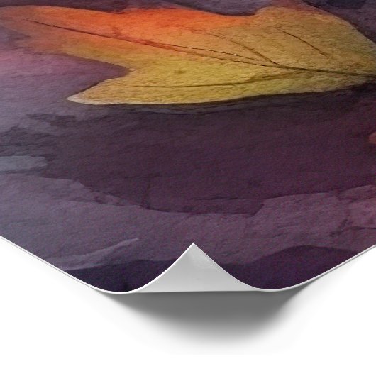 Halloween Belgium Shepherd met pompoenen eng Poster (Hoek)