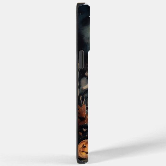 Halloween Bengaal Cat met pompoenen eng Case-Mate iPhone Case (Achterkant / Rechts)