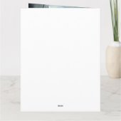 Halloween Bengaalse Kat Met Pompoenen Griezelen Kaart (Achterkant)