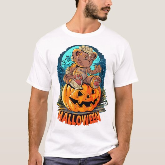 Halloween Berenmoordenaar T-shirt (Voorkant)