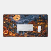 Halloween Bergdorp Bureaumat (Keyboard & Muis)