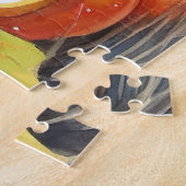 Halloween Bernedole met pompoenen eng Legpuzzel (Zijkant)