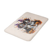 Halloween Berner Mountain Dogs Witch Ghost Badmat (Gekanteld)