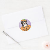Halloween Berner Ronde Sticker (Envelop)