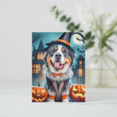 Halloween Bernese Mountain Dog Briefkaart (Staand voorkant)