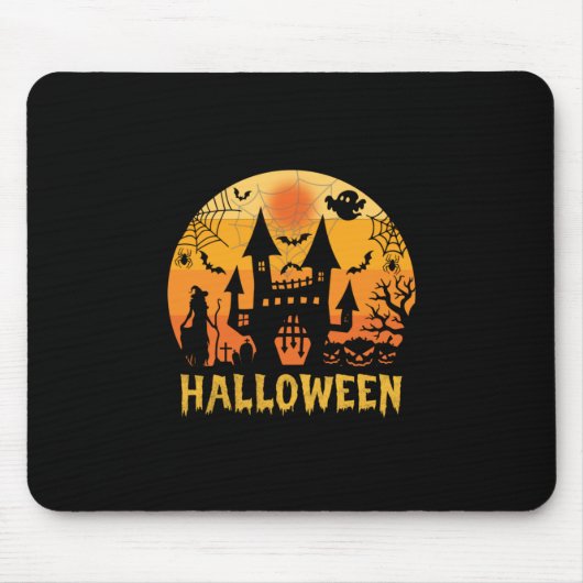 Halloween Best Halloween Birthday Muismat (Voorkant)