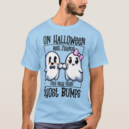 Halloween Beste Vrienden Ghost Bump T-shirt