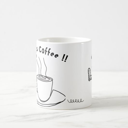 Halloween betaalbaar mummie's koffie ☕ Mok (Center)