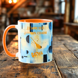 Halloween - Betoverde Bezemsteel Herfst Charme Mok