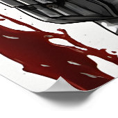 Halloween Beunting Art, Bloody Killer Nachtmerrie Poster (Hoek)