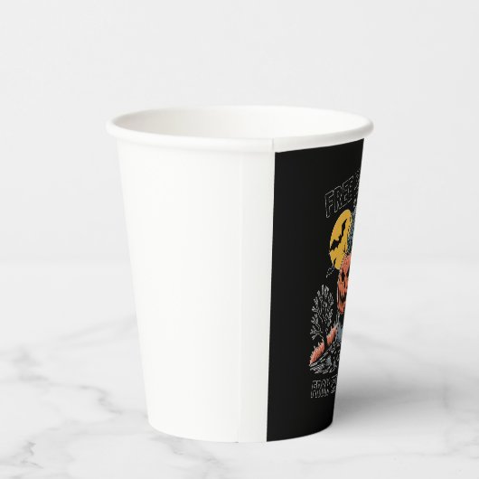 Halloween bevrijd jezelf van de normen.jpg papieren bekers (Rechts)