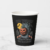 Halloween bevrijd jezelf van de normen.jpg papieren bekers (Voorkant)