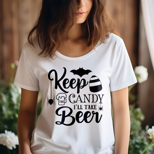 HALLOWEEN BEWAAR HET SNOEP DAT IK ZAL NEMEN T-SHIRT