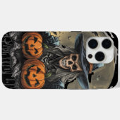 Halloween, Bewaker van de Pompoenen, Schedel Pompo Case-Mate iPhone Case (Achterkant (horizontaal))