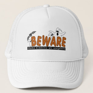 Halloween Beware T-shirts en cadeautjes Trucker Pet