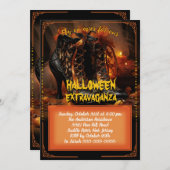 Halloween Bewitched Boots Kaart (Voorkant / Achterkant)