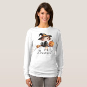 Halloween Bewitched T-shirt met lange mouwen (Voorkant volledig)