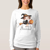 Halloween Bewitched T-shirt met lange mouwen (Voorkant)