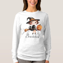 Halloween Bewitched T-shirt met lange mouwen