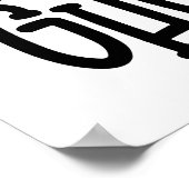 Halloween BFF's geven elkaar spookbultjes Poster (Hoek)