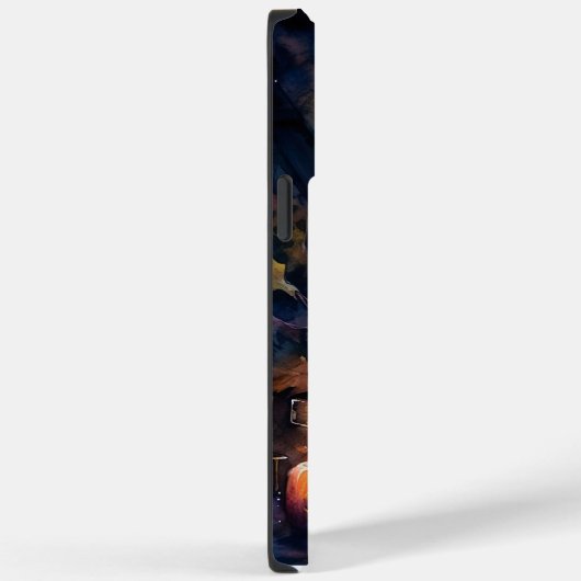 Halloween Bichon Frise met pompoenen eng Case-Mate iPhone Case (Achterkant / Rechts)