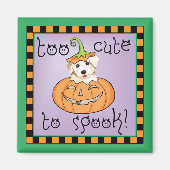 Halloween Bichon Magneet (Voorkant)