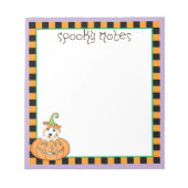 Halloween Bichon Notitieblok (Voorkant)