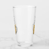 Halloween Bier Geest Glas (Links)