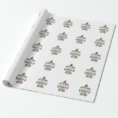 Halloween Bier Hocus Pocus Grappig Vintage_1 Cadeaupapier (Uitgerold)