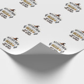 Halloween Bier Hocus Pocus Grappig Vintage_1 Cadeaupapier (Hoek)