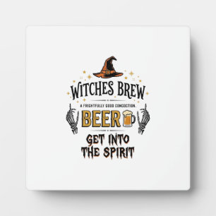 Halloween Bier Hocus Pocus Grappig Vintage_1 Fotoplaat