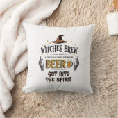Halloween Bier Hocus Pocus Grappig Vintage_1 Kussen (Deken)