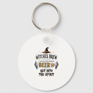 Halloween Bier Hocus Pocus Grappig Vintage_1 Sleutelhanger