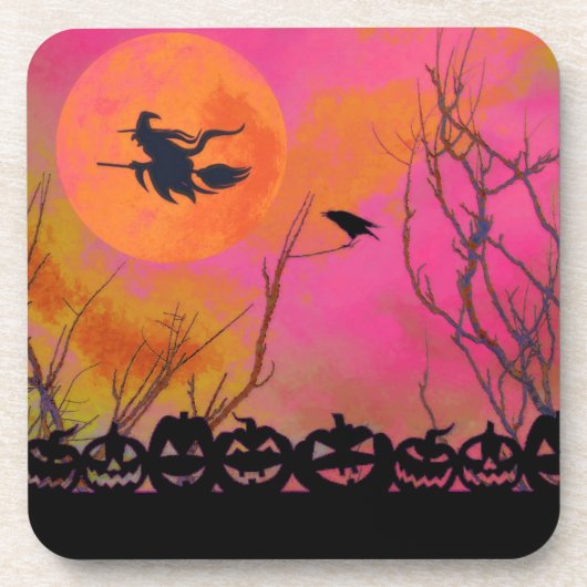 Halloween Bier Onderzetter (Voorkant)