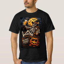 Halloween Bier Skelet Shirt – Trick or Bier