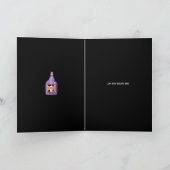 Halloween-bier voor jou wenskaart kaart (Binnen)